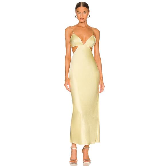 Significant Other Dresses & Skirts - Significant Other REVOLVE Jacy Dress Women's 10 Butter Soft Yellow Cut Out